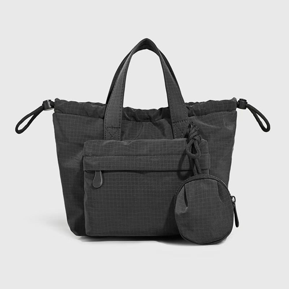 #258 new leisure drawstring design portable messenger bag