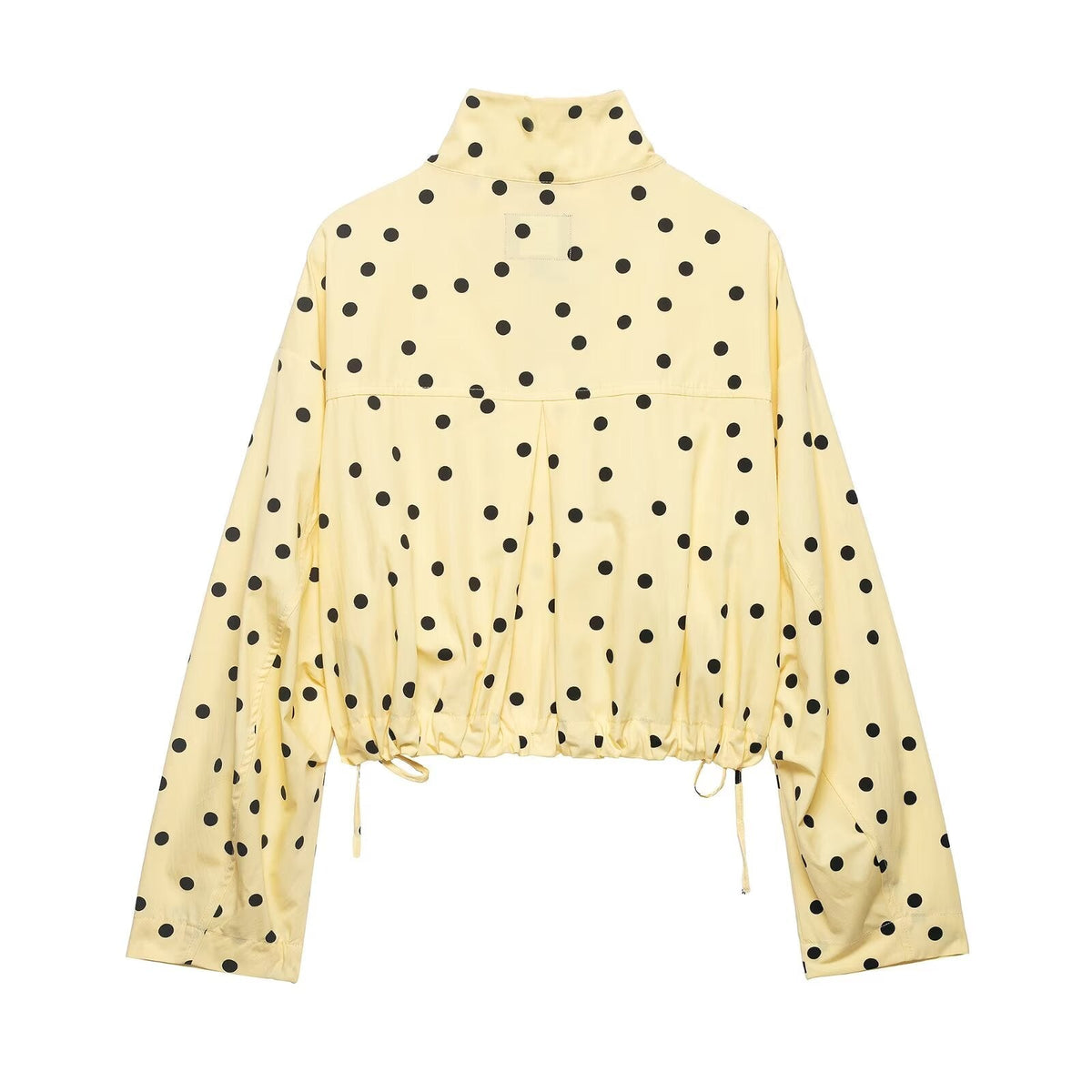 suit Women's 2 pieces pleated decorative polka dot coat+shorts