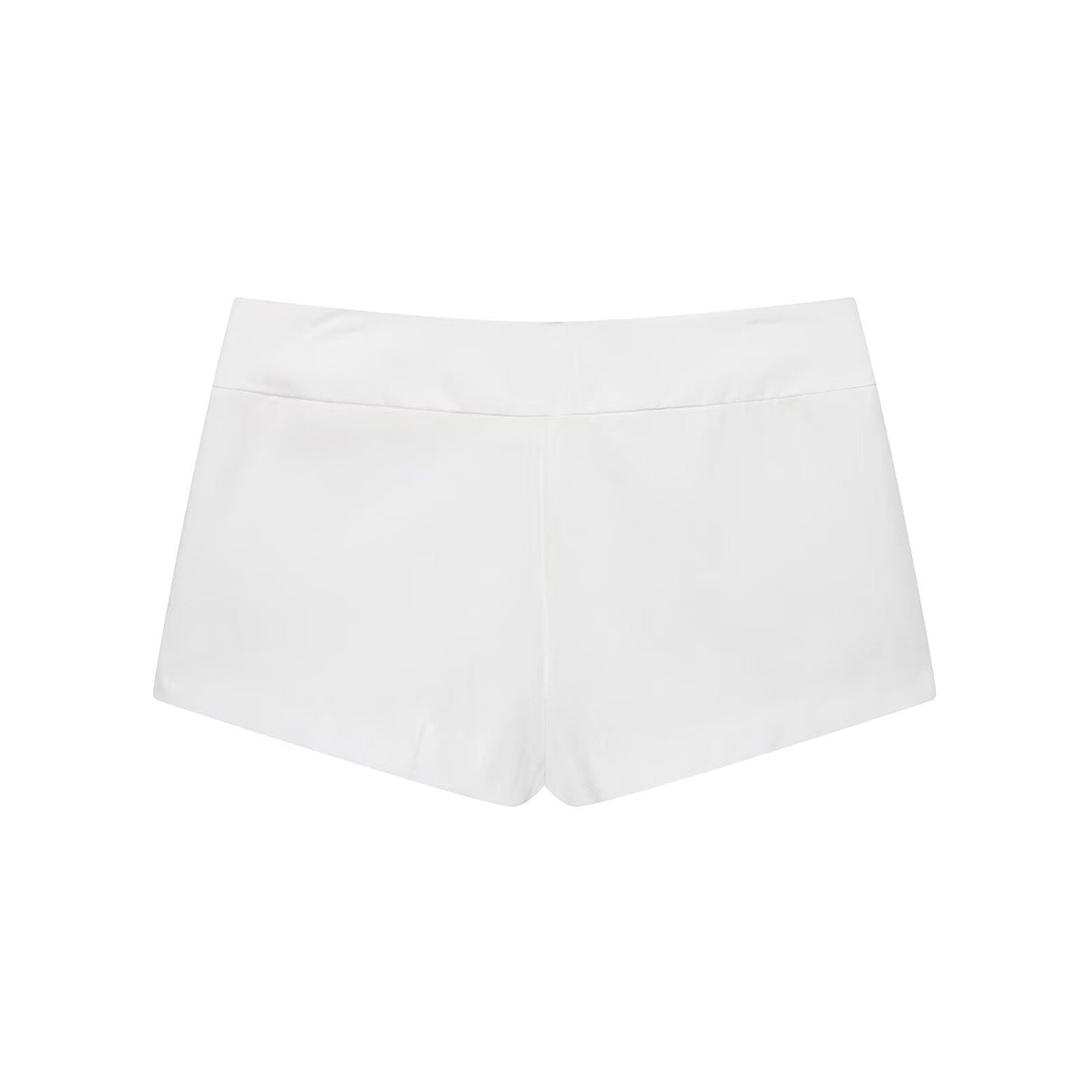 suit Women's 2 pieces buckle decoration hanging neck top+shorts