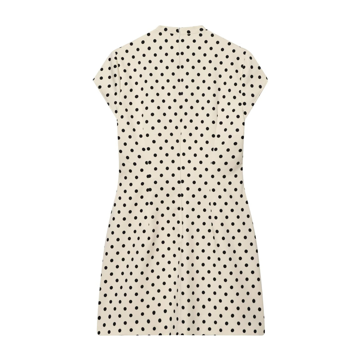 Women's bow decoration slim mini dress
