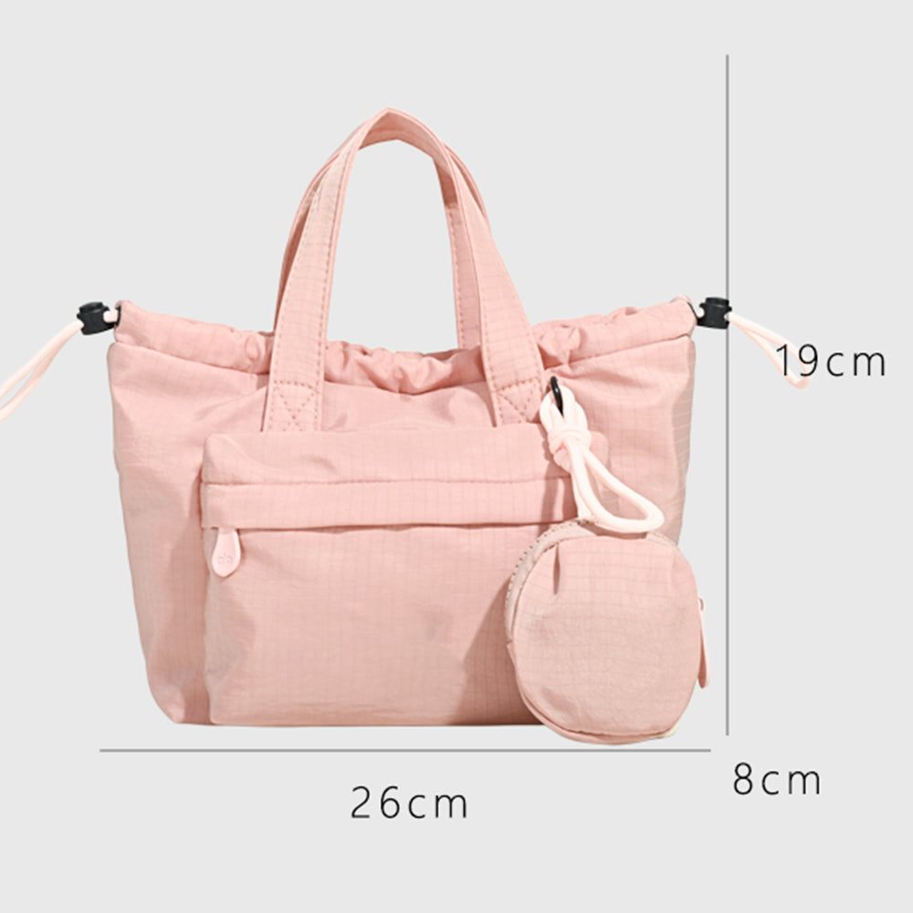 #258  new leisure drawstring design portable messenger bag