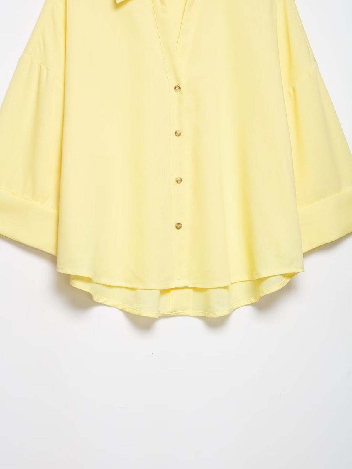 Women's casual lapel button up shirt