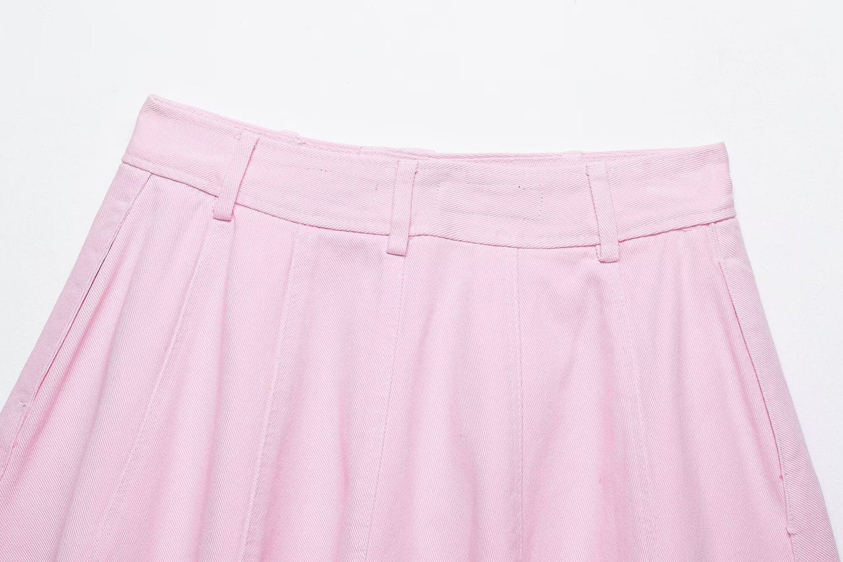 2026 Women's slim versatile A-line culottes