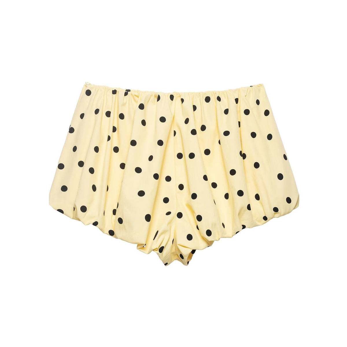 suit Women's 2 pieces pleated decorative polka dot coat+shorts