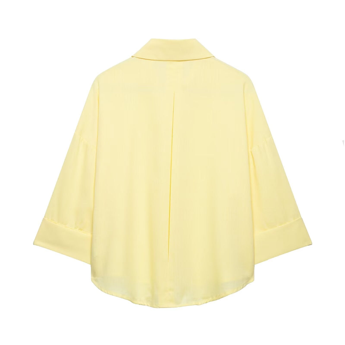 Women's casual lapel button up shirt