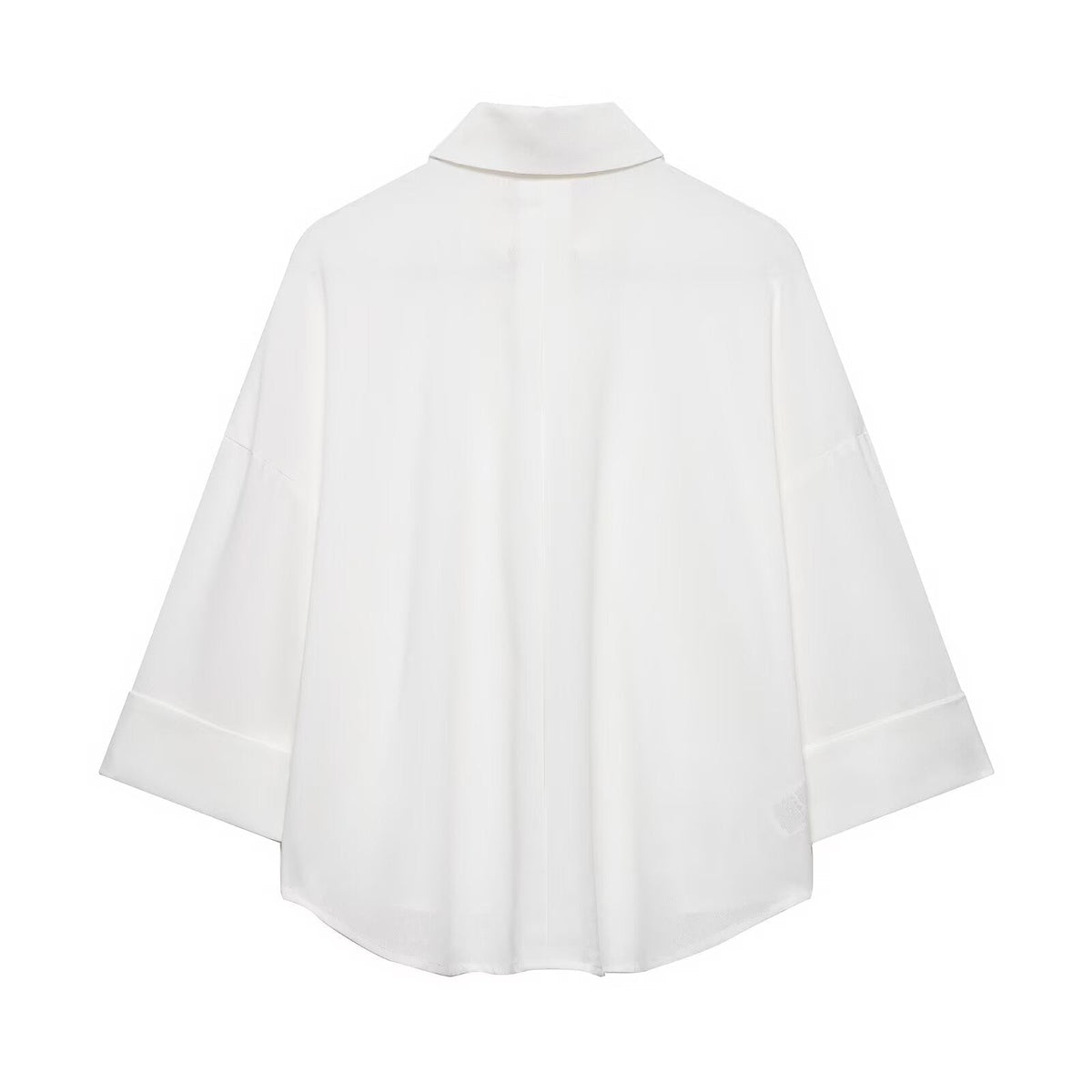 Women's casual lapel button up shirt