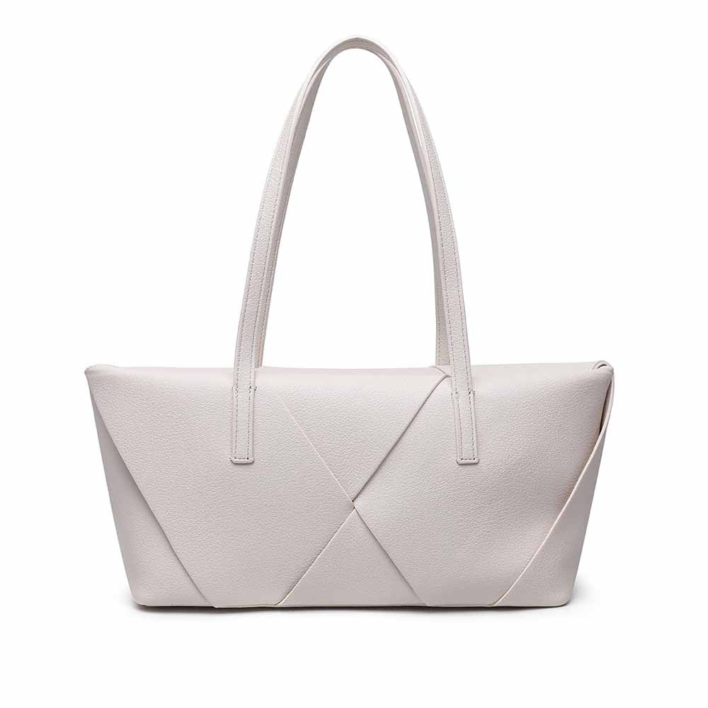 #229 Women's new stitching contrast shoulder bag large commuter handbag